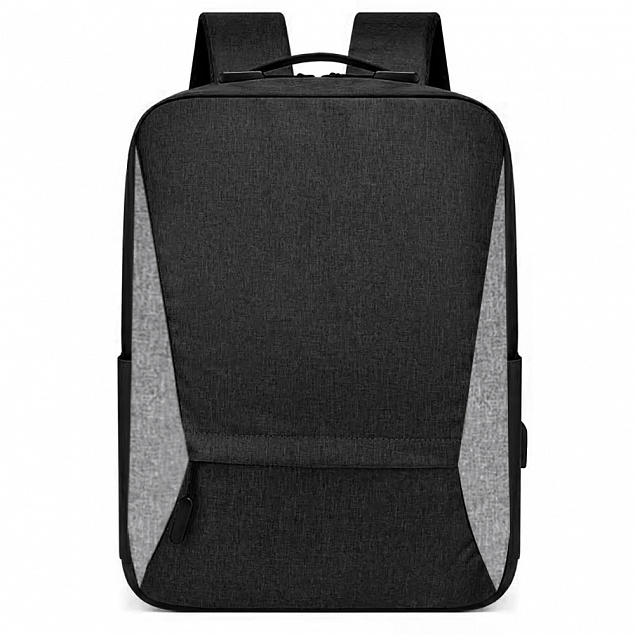 Рюкзак TriXster, чёрный с логотипом в Самаре заказать по выгодной цене в кибермаркете AvroraStore