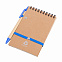 Блокнот с ручкой "Papyrus", синий с логотипом в Самаре заказать по выгодной цене в кибермаркете AvroraStore