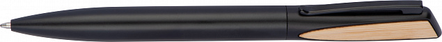 Шариковая ручка , чёрная с логотипом в Самаре заказать по выгодной цене в кибермаркете AvroraStore