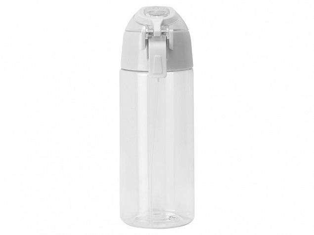 Спортивная бутылка с пульверизатором Spray, 600мл, Waterline, белый с логотипом в Самаре заказать по выгодной цене в кибермаркете AvroraStore