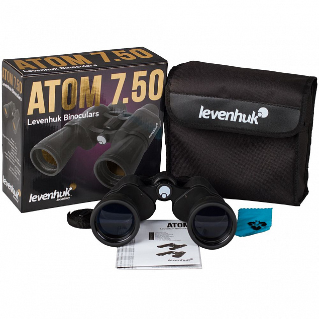 Бинокль Atom 7x, линзы 50 мм с логотипом в Самаре заказать по выгодной цене в кибермаркете AvroraStore