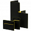 Картхолдер Multimo, черный с желтым с логотипом в Самаре заказать по выгодной цене в кибермаркете AvroraStore