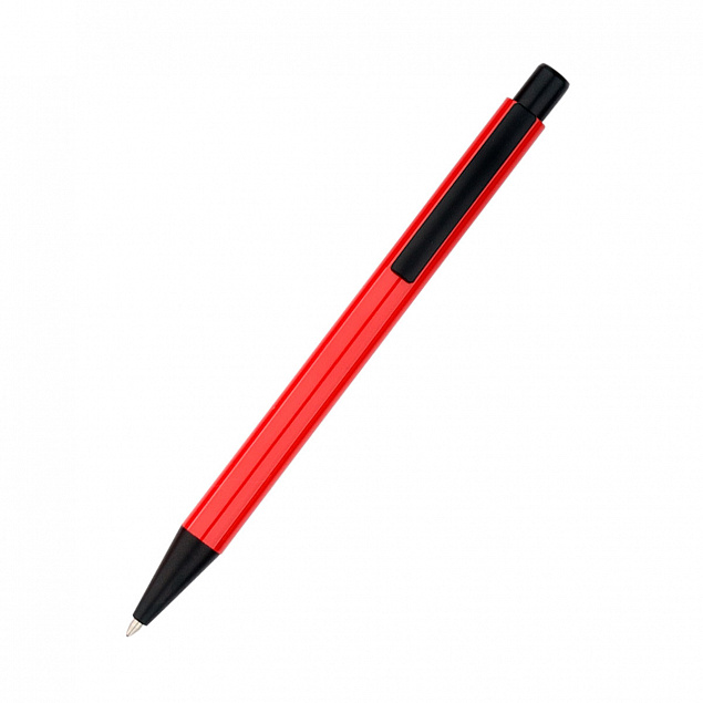 Ручка металлическая Deli - Красный PP с логотипом в Самаре заказать по выгодной цене в кибермаркете AvroraStore