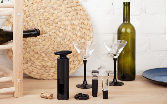 Набор винный "Винотека" с логотипом в Самаре заказать по выгодной цене в кибермаркете AvroraStore