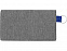 Универсальный пенал из переработанного полиэстера RPET Holder, серый/синий с логотипом в Самаре заказать по выгодной цене в кибермаркете AvroraStore
