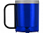 Набор Походный с чехлом: термос, 2 кружки, синий (Р) с логотипом в Самаре заказать по выгодной цене в кибермаркете AvroraStore