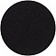 Наклейка тканевая Lunga Round, M, черная с логотипом в Самаре заказать по выгодной цене в кибермаркете AvroraStore