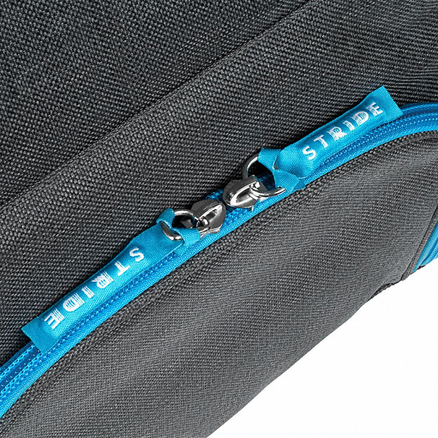 Изотермический рюкзак Liten Fest, серый с синим с логотипом в Самаре заказать по выгодной цене в кибермаркете AvroraStore