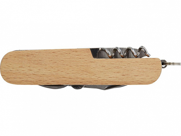 Richard деревянный карманный нож с 7 функциями, дерево с логотипом в Самаре заказать по выгодной цене в кибермаркете AvroraStore