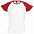 Футболка женская MILKY 150, белая с темно-cиним с логотипом в Самаре заказать по выгодной цене в кибермаркете AvroraStore