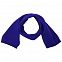 Шарф Siver, синий с логотипом в Самаре заказать по выгодной цене в кибермаркете AvroraStore