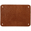 Лейбл кожаный Beta, XL, горчичный с логотипом в Самаре заказать по выгодной цене в кибермаркете AvroraStore