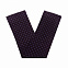 Шарф Gourji "Византийский орнамент" 40x195 шерсть темно-синий с логотипом в Самаре заказать по выгодной цене в кибермаркете AvroraStore