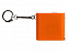 Брелок-рулетка с фонариком, 1 м., оранжевый/белый с логотипом в Самаре заказать по выгодной цене в кибермаркете AvroraStore