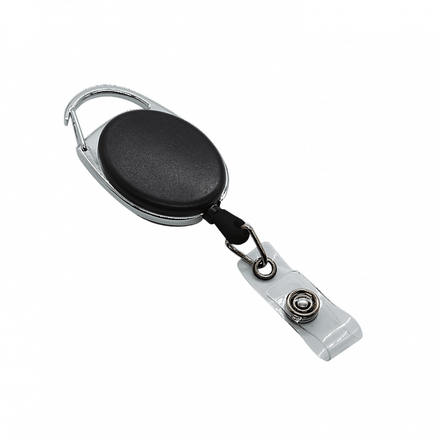 Ретрактор 4hand premium (чёрный) с логотипом в Самаре заказать по выгодной цене в кибермаркете AvroraStore