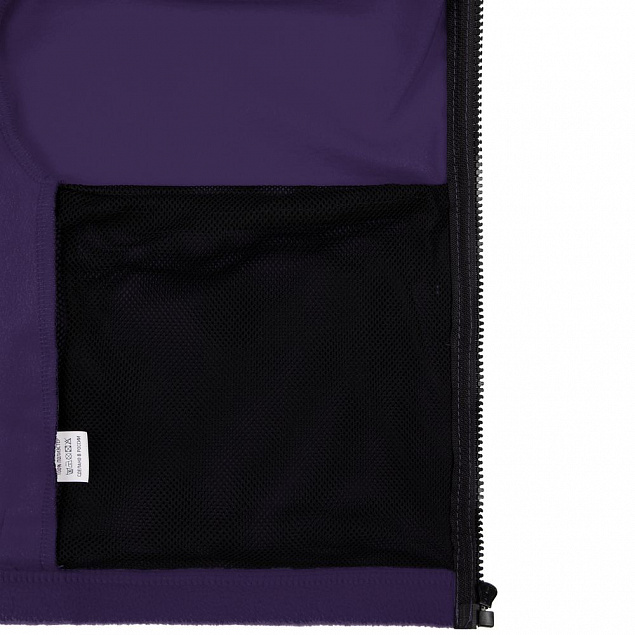 Жилет флисовый Manakin, фиолетовый с логотипом в Самаре заказать по выгодной цене в кибермаркете AvroraStore