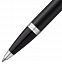 Ручка шариковая Parker IM Essential Muted Black CT, черная с логотипом в Самаре заказать по выгодной цене в кибермаркете AvroraStore