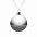 Елочный шар Finery Gloss, 8 см, глянцевый серебристый с логотипом в Самаре заказать по выгодной цене в кибермаркете AvroraStore