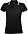 Рубашка поло женская PASADENA WOMEN 200 с контрастной отделкой, белая с голубым с логотипом в Самаре заказать по выгодной цене в кибермаркете AvroraStore