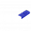 Корпус для флешки Designer Синий с логотипом в Самаре заказать по выгодной цене в кибермаркете AvroraStore