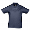 Рубашка поло мужская Prescott Men 170, кобальт (темно-синяя) с логотипом в Самаре заказать по выгодной цене в кибермаркете AvroraStore
