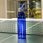 Пластиковая бутылка Chikka, синий с логотипом в Самаре заказать по выгодной цене в кибермаркете AvroraStore