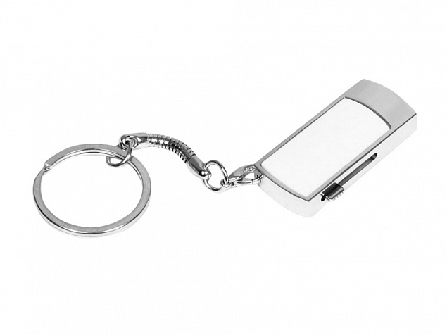 USB 2.0- флешка на 16 Гб с выдвижным механизмом и мини чипом с логотипом в Самаре заказать по выгодной цене в кибермаркете AvroraStore