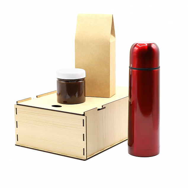Подарочный набор Rich, красный с логотипом в Самаре заказать по выгодной цене в кибермаркете AvroraStore