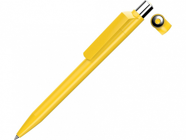 Ручка пластиковая шариковая «ON TOP SI F» с логотипом в Самаре заказать по выгодной цене в кибермаркете AvroraStore