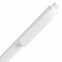 Ручка шариковая Pigra P04 Polished, белая с логотипом в Самаре заказать по выгодной цене в кибермаркете AvroraStore