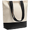 Сумка для покупок на молнии Shopaholic Zip, черная с логотипом в Самаре заказать по выгодной цене в кибермаркете AvroraStore