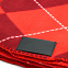 Плед Aberdeen, красный с логотипом в Самаре заказать по выгодной цене в кибермаркете AvroraStore