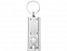 Брелок-фонарик Castor, серебристый/серый с логотипом в Самаре заказать по выгодной цене в кибермаркете AvroraStore