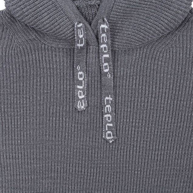 Вязаное худи унисекс на заказ Betta, акрил с логотипом в Самаре заказать по выгодной цене в кибермаркете AvroraStore
