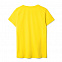Футболка женская T-bolka Lady, желтая с логотипом в Самаре заказать по выгодной цене в кибермаркете AvroraStore