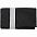 Спортивное полотенце Vigo Small, черное с логотипом в Самаре заказать по выгодной цене в кибермаркете AvroraStore
