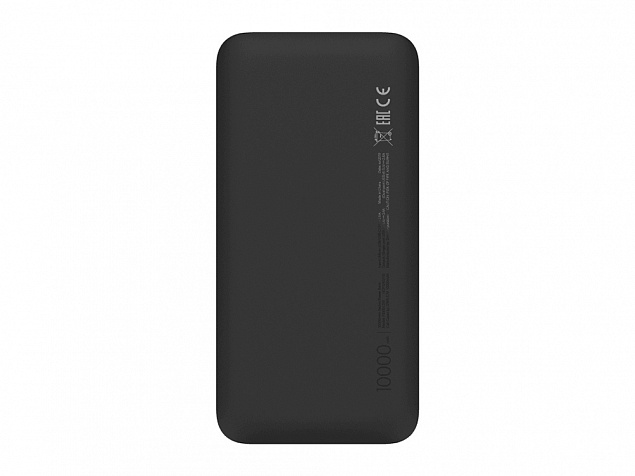Аккумулятор внешний 10000mAh Redmi Power Bank Black PB100LZM (VXN4305GL) с логотипом в Самаре заказать по выгодной цене в кибермаркете AvroraStore