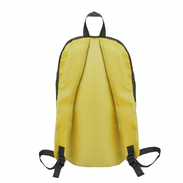 Рюкзак Rush, жёлтый, 40 x 24 см, 100% полиэстер 600D с логотипом в Самаре заказать по выгодной цене в кибермаркете AvroraStore