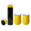 Набор Hot Box Duo C2B grey (черный с желтым) с логотипом в Самаре заказать по выгодной цене в кибермаркете AvroraStore