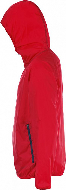 Ветровка SHORE красная с логотипом в Самаре заказать по выгодной цене в кибермаркете AvroraStore