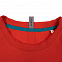 Футболка Vozduh, красная с логотипом в Самаре заказать по выгодной цене в кибермаркете AvroraStore