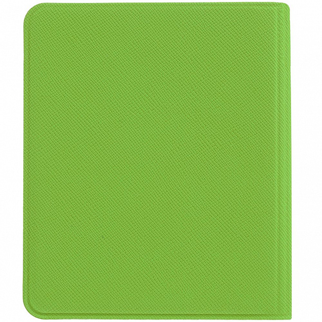 Картхолдер с отделением для купюр Dual, зеленый с логотипом в Самаре заказать по выгодной цене в кибермаркете AvroraStore