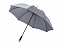 Зонт трость Halo, механический 30, серый с логотипом в Самаре заказать по выгодной цене в кибермаркете AvroraStore