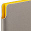 Ежедневник Flexpen, недатированный, серебристо-желтый с логотипом в Самаре заказать по выгодной цене в кибермаркете AvroraStore
