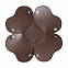 Корзина Corona, малая, коричневая с логотипом в Самаре заказать по выгодной цене в кибермаркете AvroraStore