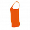 Майка женская Sporty TT Women, оранжевый неон с логотипом в Самаре заказать по выгодной цене в кибермаркете AvroraStore