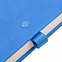 Ежедневник недатированный HAMILTON, A5, небесно-голубой, кремовый блок с логотипом в Самаре заказать по выгодной цене в кибермаркете AvroraStore