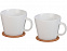 Набор чашек и костеров "Hartley" с логотипом в Самаре заказать по выгодной цене в кибермаркете AvroraStore