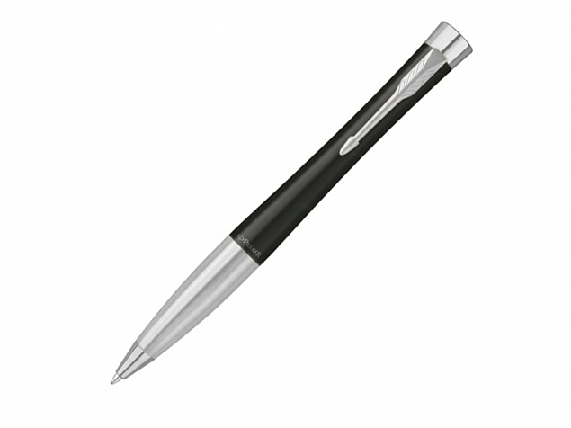 Ручка Parker шариковая "Urban Muted Black CT" с логотипом в Самаре заказать по выгодной цене в кибермаркете AvroraStore