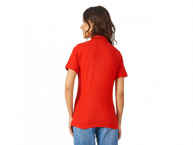 Рубашка поло "Boston" женская с логотипом в Самаре заказать по выгодной цене в кибермаркете AvroraStore
